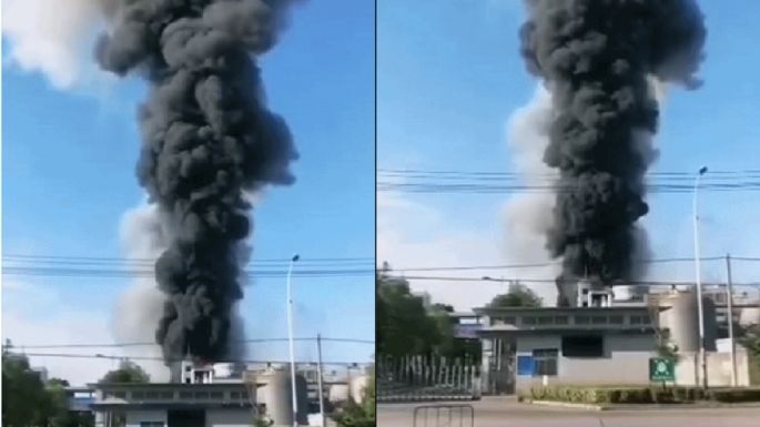 Reportan explosión en fábrica química de Wuhan, China