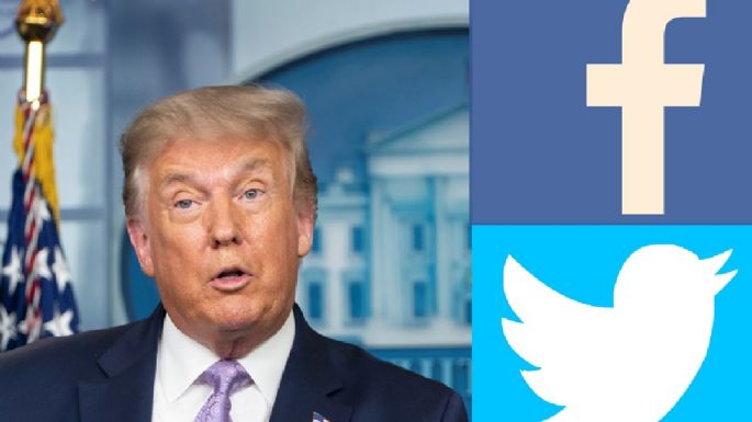 Facebook y Twitter vs Trump: le borran video sobre COVID-19