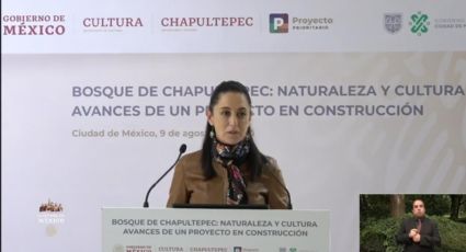 Sheinbain anuncia nuevas construcciones en el Bosque de Chapultepec