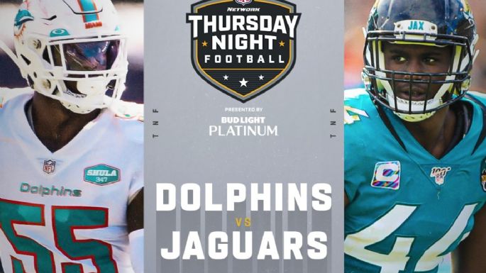 NFL: Jaguars vs Dolphins HORARIO y donde ver la transmisión EN VIVO