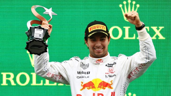 F1: 'Checo' Pérez sube al podio del Gran Premio de Turquía