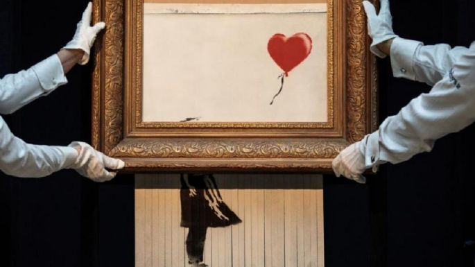 'Girl with Ballon', obra de Banksy es subastada por más de 25 millones de dólares