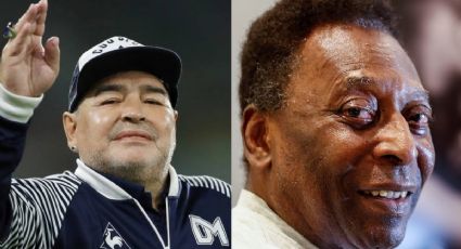 "Amigos para siempre", el emotivo homenaje que Pelé envió a Maradona en su aniversario luctuoso