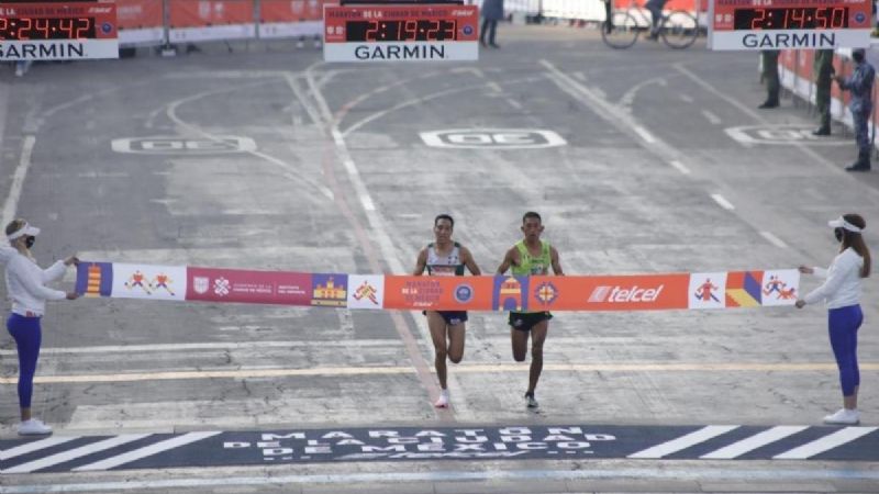 Maratón CDMX 2021: Así se celebró el regreso de los 42 KM a la Ciudad de México (FOTOS)