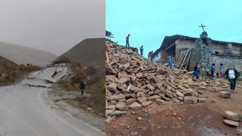 Perú es sacudido por fuerte terremoto de 7.5 grados, reportan grandes daños (FOTOS)