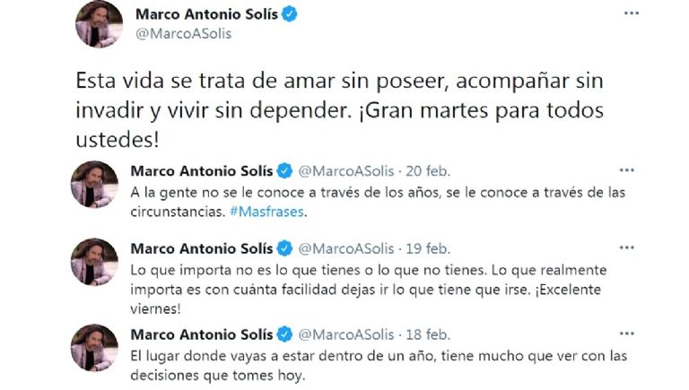 Frases Marco Antonio Solis