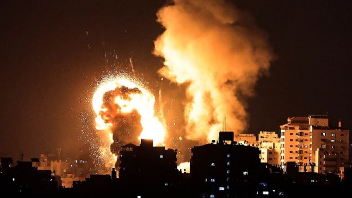 Bombardeos israelíes en la Franja de Gaza dejan 28 muertos y cientos de heridos