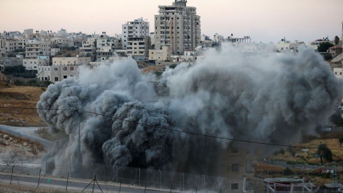 Ejército israelí bombardea torre de AP y Al Jazeera en la Franja de Gaza (VIDEO)