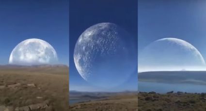 ¿Es real el VIDEO VIRAL de la Luna en el artico?