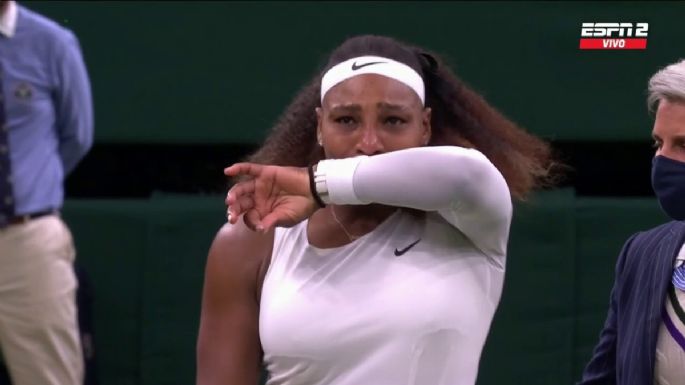 Serena Williams se despide entre lágrimas del torneo Wimbledon por GRAVE lesión