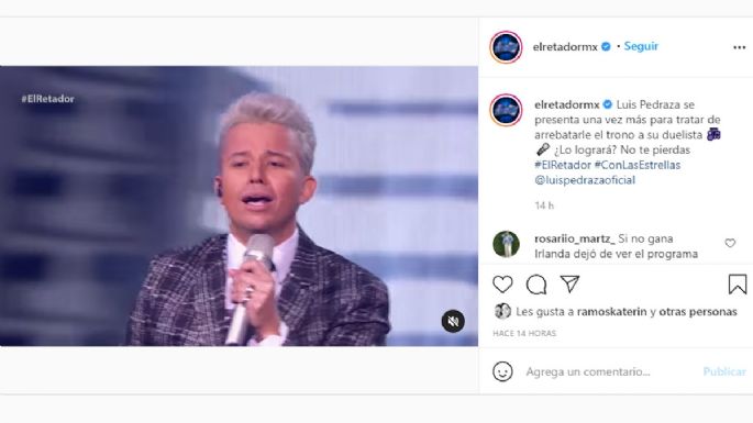 El Retador: ¿Quién es Luis Pedraza, el cantante chileno que hizo llorar a Itatí Cantoral?