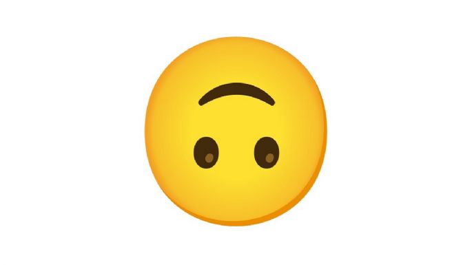 ¿Cuál es el verdadero significado del emoji de la cara al revés en WhatsApp?