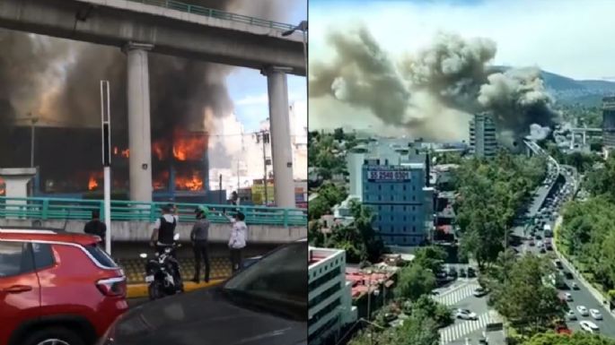 Galerías el Triunfo en San Jerónimo sufre incendio y las FOTOS y VIDEOS inundan la red