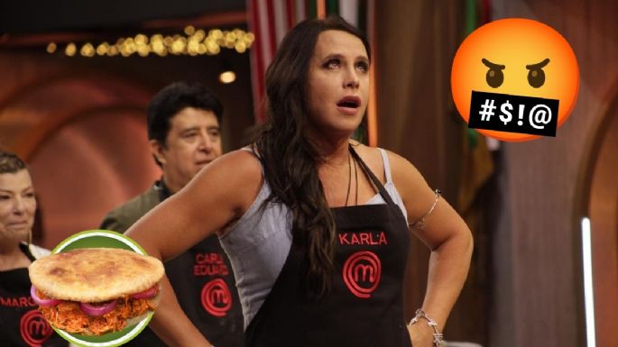 MasterChef Celebrity: Karla Gascón INSULTA a las gorditas de chicharrón y medio México se le va encima