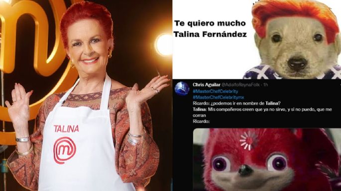 MasterChef Celebrity: Talina Fernández se defiende como una fiera de sus compañeros y los MEMES le aplauden