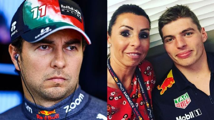 Checo Pérez es INFIEL, mamá de Max Verstappen destapó el chisme completo