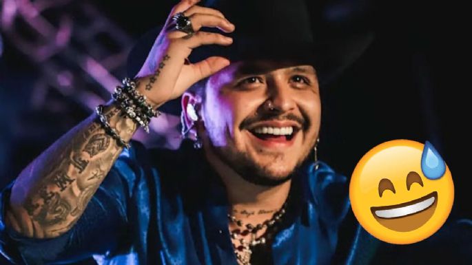 Christian Nodal sube VIDEO por error y luego lo borra; estaba en 'romántica' situación