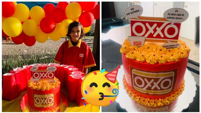 Niño celebra su cumpleaños con temática del OXXO y se hace VIRAL