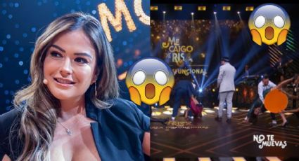 Mariana Echeverría sufre PENOSO accidente con su vestido en la Gala Disfuncional de Me Caigo de Risa | VIDEO