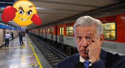 VIDEO: Usuarios del Metro CDMX pelean a gritos por López Obrador y los vuelven virales