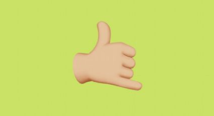 ¿Qué significa el emoji de la mano con el pulgar y el meñique estirados y cuándo debes usarlo?