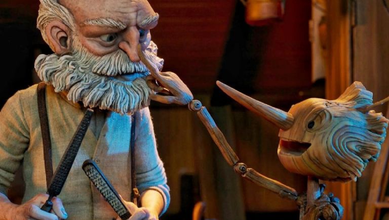 Pinocho de Guillermo del Toro tiene nominación a los Premios Oscar 2023.