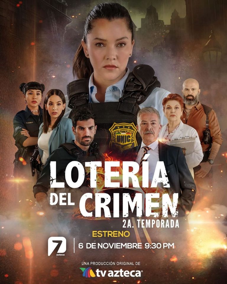 de qué trata la nueva temporada de lotería del crimen tv azteca