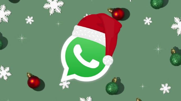 WhatsApp: ¿Cómo ponerle gorrito de Navidad al logotipo?