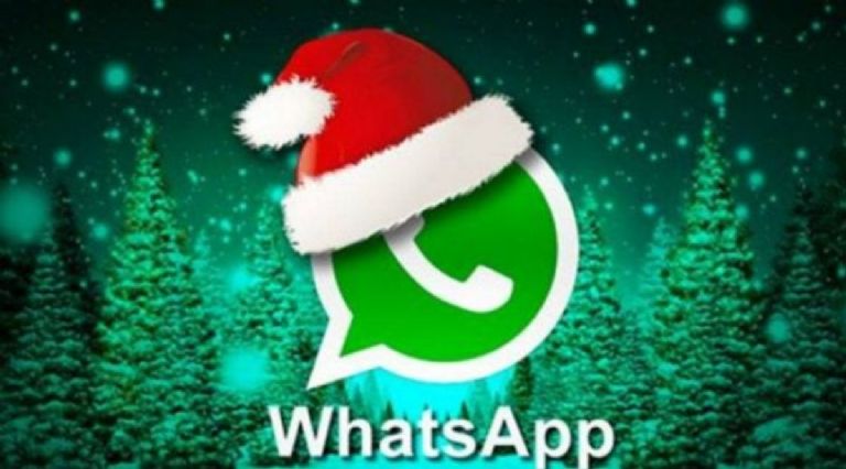 ¿Sabes como conseguir el logo de WhatsApp con su gorrito de santa?