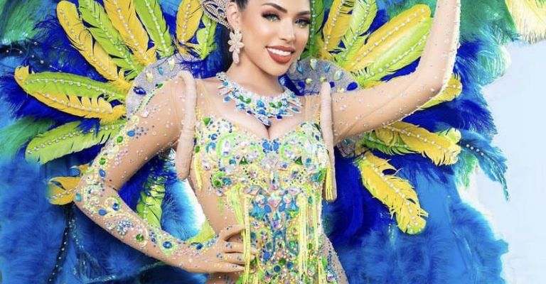 Yeri Mua fue reina del Carnaval de Veracruz en 2022