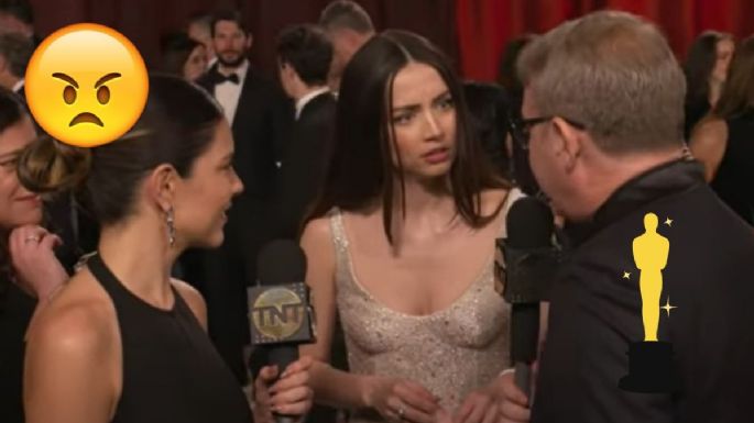 Ana de Armas ENFURECE contra periodista en los Premios Oscar 2023 | VIDEO