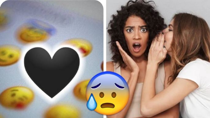 ¿Te mandaron un emoji de corazón negro en WhatsApp? Este es su significado