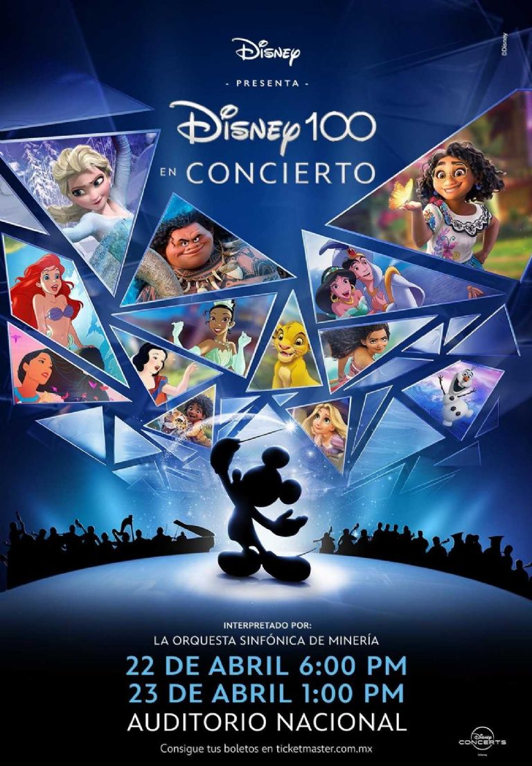 Disney 100 en Concierto en el Auditorio Nacional