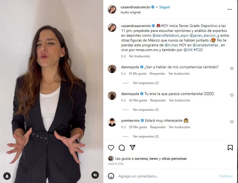 Casandra Ascencio llega para brillar en Televisa