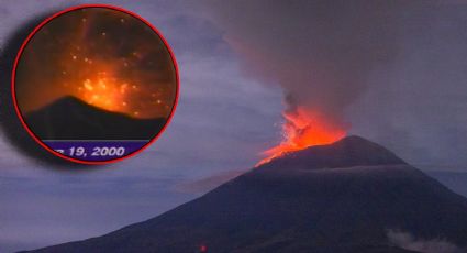 VIDEO: Así fue la ATERRADORA ocasión en la que el volcán Popocatépetl hizo erupción en el año 2000