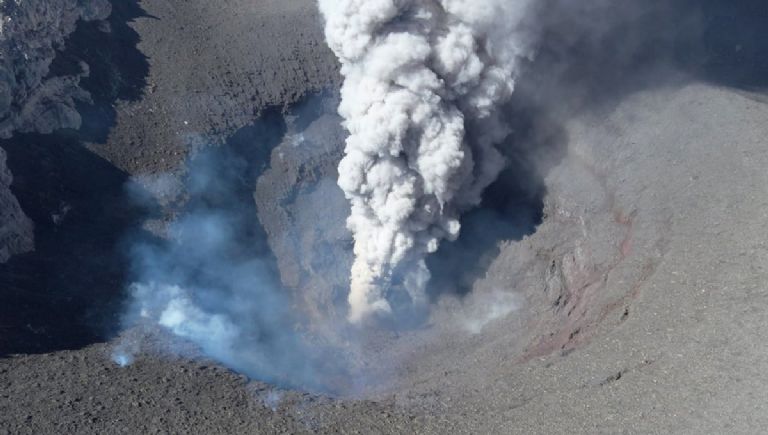 Actividad reciente del volcán Popocatépetl este 29 de mayo.