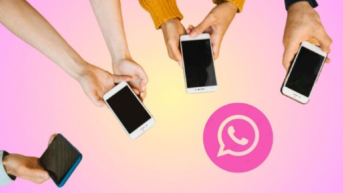 ¿Cómo poner WhatsApp en color rosa?