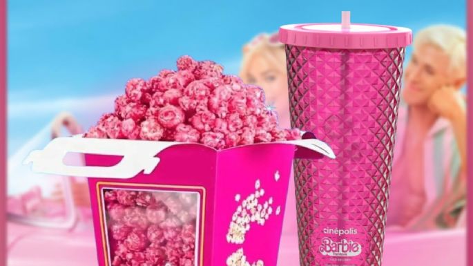 ¿Cuánto cuesta el combo Barbie en Cinépolis? Incluye palomitas rosas y vaso coleccionable