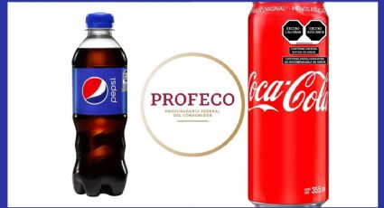 ¿Qué refresco tiene menos azúcar Coca-Cola o Pepsi? Esto dice la Profeco