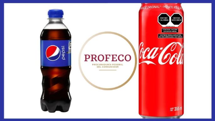 ¿Qué refresco tiene menos azúcar Coca-Cola o Pepsi? Esto dice la Profeco