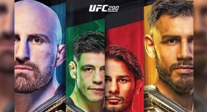 UFC 290: Horario, cartelera y dónde ver la pelea de Brandon Moreno y 'El Pantera' Rodríguez