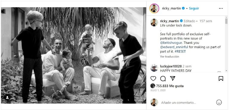 hijos Ricky Martin Jwan Yosef divorcio separacion