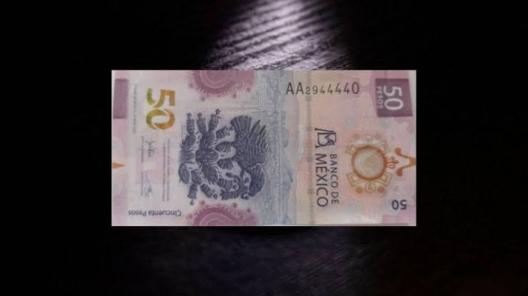 cuanto dinero puedo ganar por un billete de 50 pesos emitido por el banco