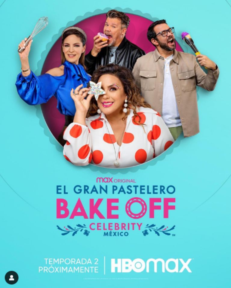 poster oficial de bake off en hbo max
