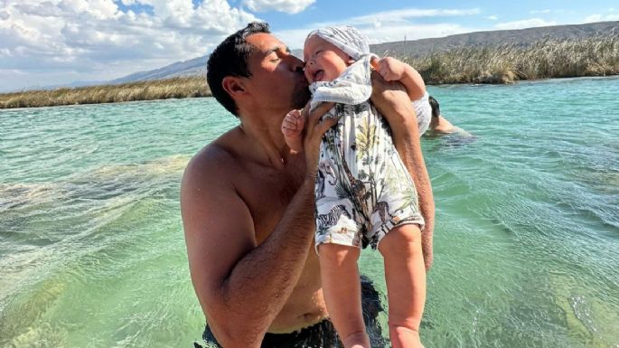 Exatlón México: 5 fotos de Pato Araujo con su bebé que te llenarán de amor