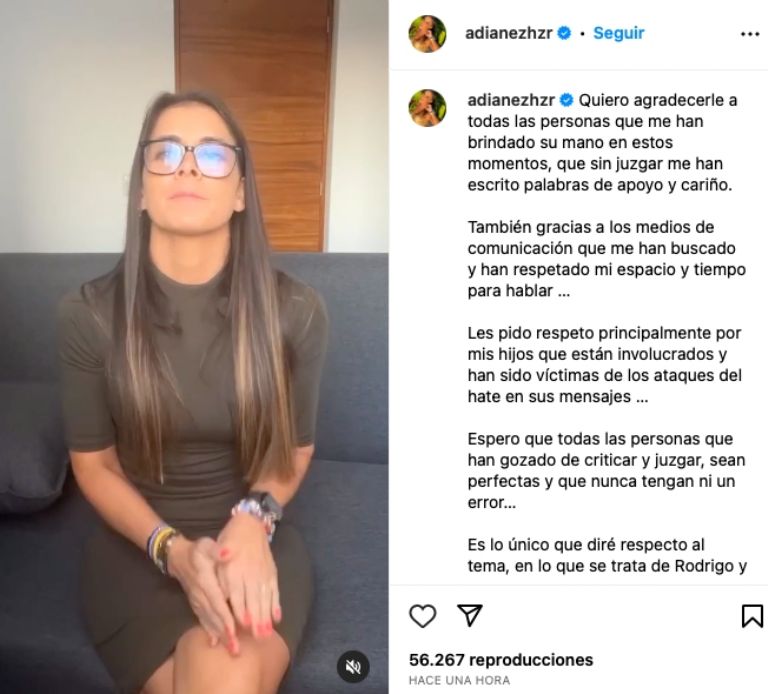Adianez Hernández justifica ser infiel a Rodrigo Cachero