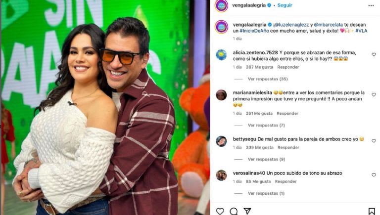 Mauricio Barcelata y Luz Elena González encienten rumores de romance en Venga la Alegría por polémica foto