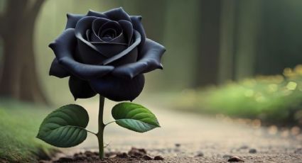 ¿Qué significa que me regalen una rosa negra?
