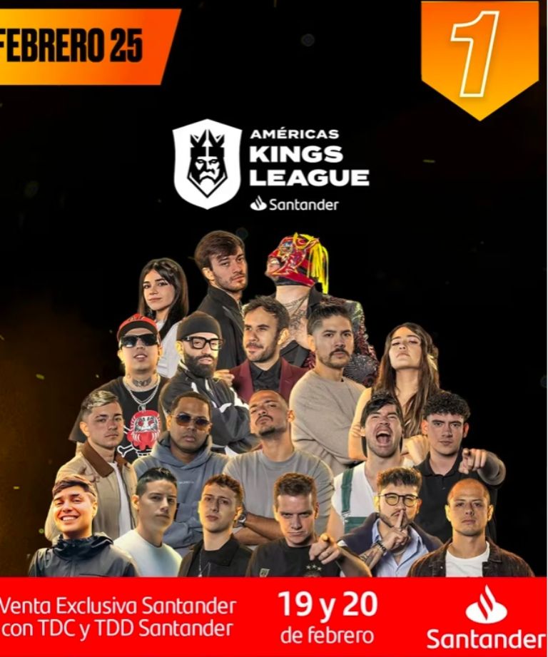 Precio de boletos de la Jornada 1 de Kings League Americas