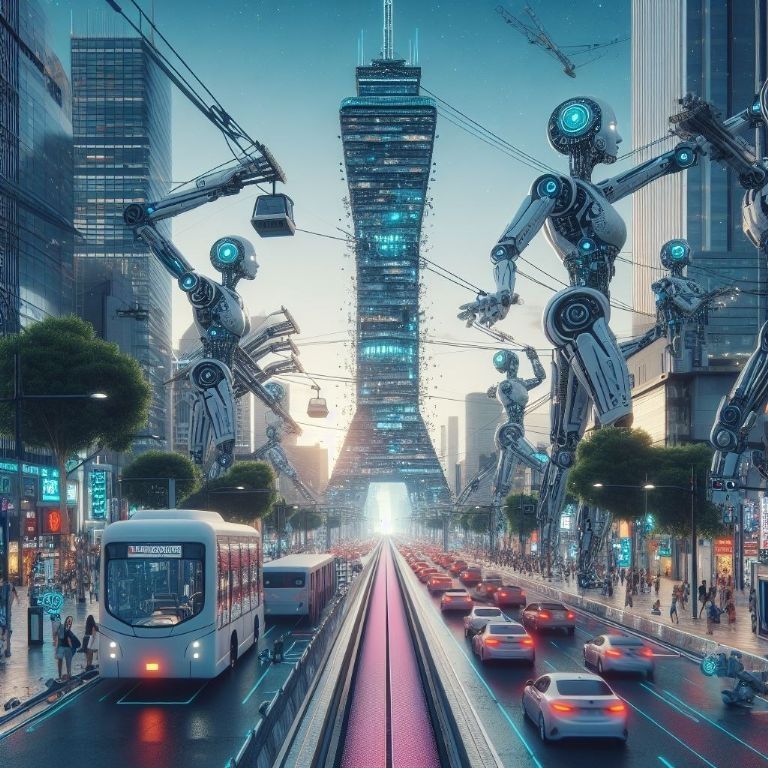 La inteligencia artificial anticipa cambios asombrosos en la Torre Latinoamericana para el año 2100